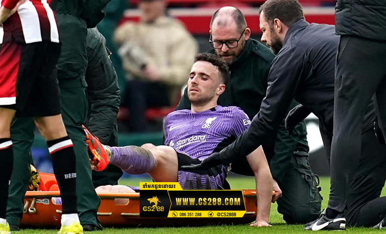 គ្រូបង្វឹក Liverpool បញ្ជាក់​ថា Diogo Jota ត្រូវ​អវត្តមាន​រយៈពេលជាច្រើនខែ ដោយសារ​របួស​